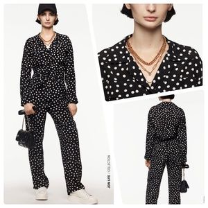 ZARA LIMITED EDITION POLKA DOT JUMPSUIT
